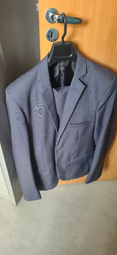 Terno Masculino Cinza Chumbo  Slim  Tamanho 48