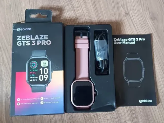 Smartwatch Zeblaze Gts 3 Pro Cor Rose Pink