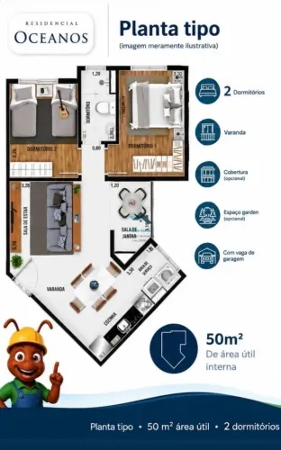 RESIDENCIAL OCEANOS - Cota Residencial Oceanos Grupo 20, Grupo 21, Grupo 22, Grupo 23 - Co