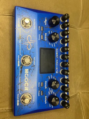 Pedal Reverb e 2 Delay - Ocean machine Mooer