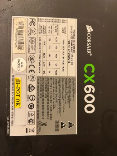 Fonte de pc cx 600