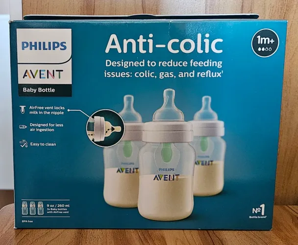 Mamadeira anti cólica Philips
