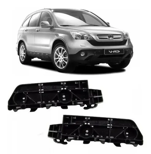 Par Guia Suporte Parachoque Honda CRV 2007 a 2011 Dianteiro
