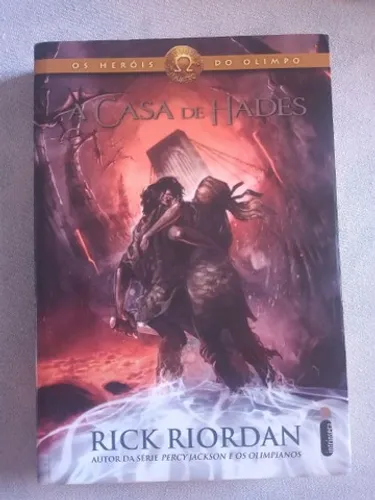 Livro A Casa de Hades Percy Jackson - Rick Riordan