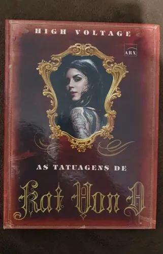Livro capa dura Kat Von D