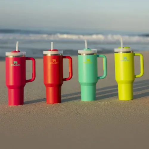 Copo Quencher Stanley 1,18L - Cores da Coleção Heat Wave - Original - Lançamento