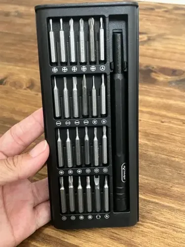 Kit de 25 bits de Precisão com Ponta Imantada 