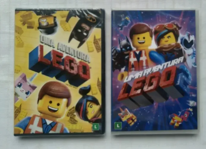 Dvd Uma Aventura Lego 1 e 2 (LACRADOS - originais)