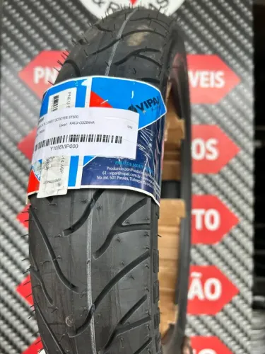 Pneu dianteiro de PCX 90/90r14 VIPAL (montado)