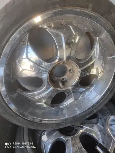 Roda cromada aro 22