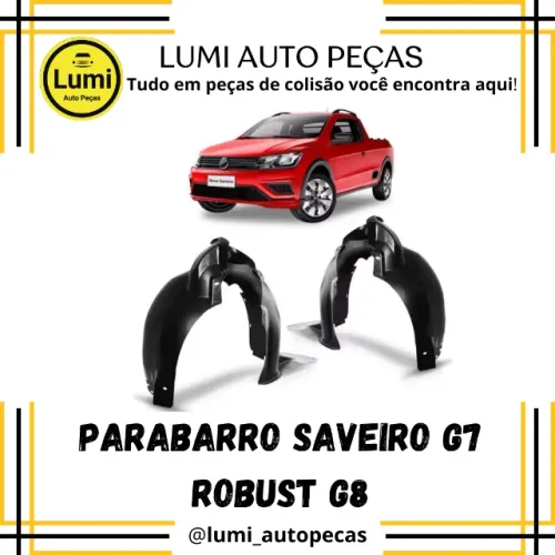 Parabarro Saveiro G7 / Robust - NOVO 