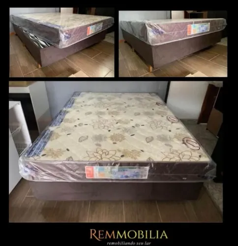 CAMA BOX CASAL D33 NOVO - ENTREGAMOS