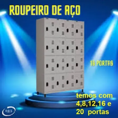 armário funcionário temos 16 portas a partir de 1700,00