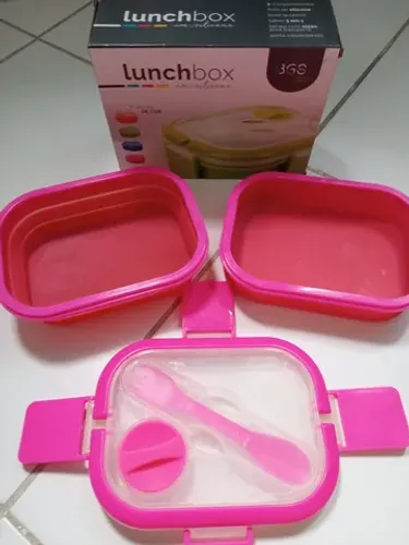 Marmita de silicone retrátil