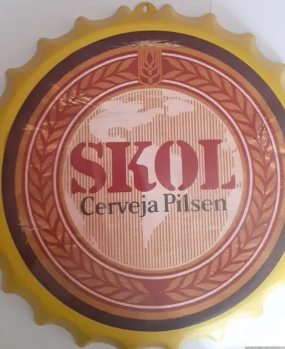  Placa Tampa decorativa cerveja 