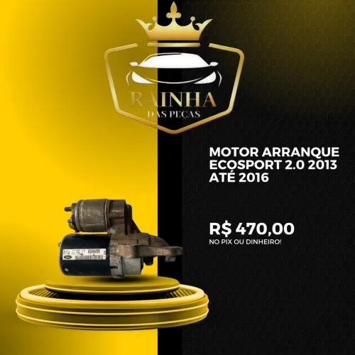 Motor Arranque Ecosport 2.0 2013 até 2016