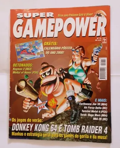 Revista Super Gamepower Nº 70 Detonado Medal Of Honor ( Sem Calendário )