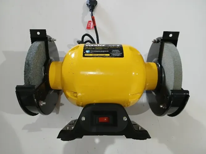 Moto esmeril Vonder 360 watts 127 volts novo com duas pedras de 6 polegadas