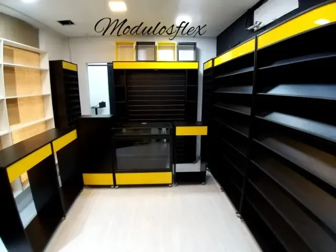 Lindo kit Móveis MDF para loja direto da fábrica e com entrega rápida