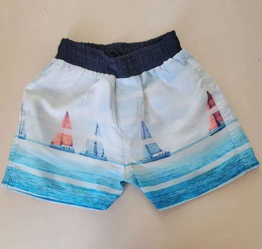 Short tactel Infantil - Barco
