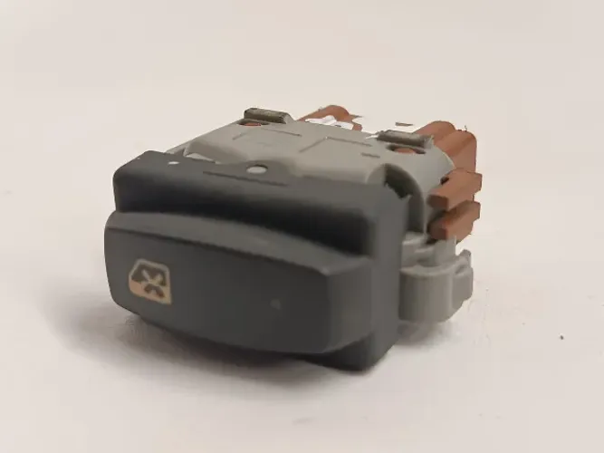 Botão Trava Vidro Traseiro Renault Megane - 6 Fios - 2007/2013 |(Usado/Original)