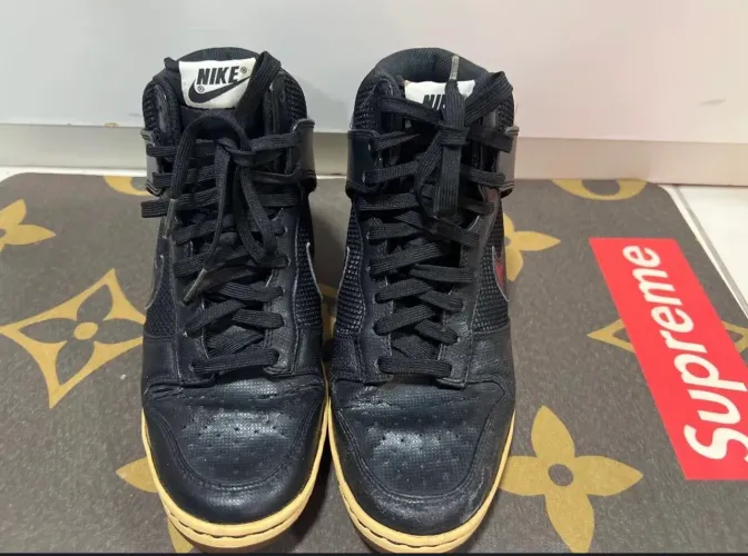 Tênis Nike Air Force 1 Preto 150 oferta 37 /38 ORIGINAL 