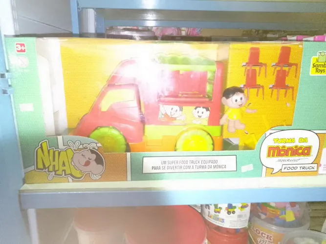 Food Truck Turma da Mônica - Brinquedo Infantil