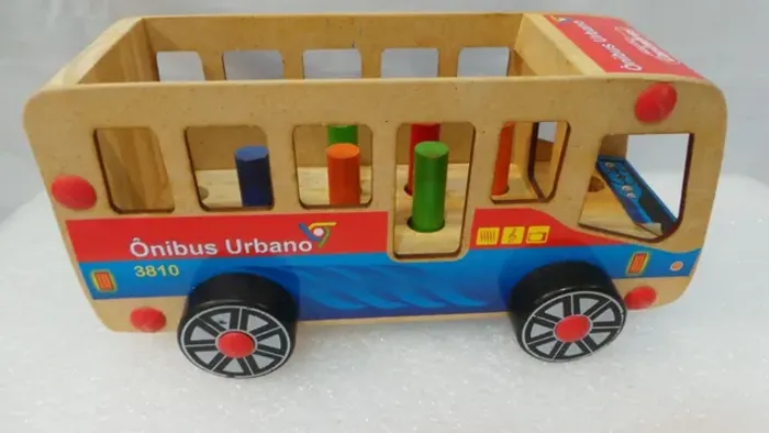 Ônibus urbano carimbrás usado brinquedo infantil