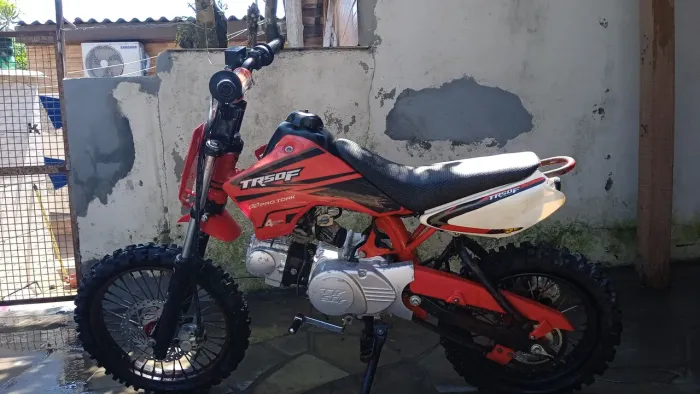 Minimoto Pro Tork TR50F - 50cc 4 marchas Motor zerado ACEITO TROCA por moto 125cc+