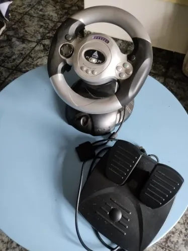 Joystick Clone Volante E Pedal Speed Racer