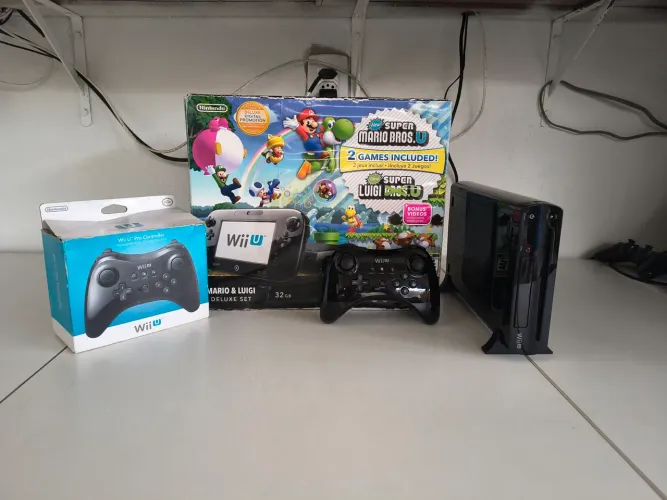 Nintendo Wii U Completo [Nova Cidade]
