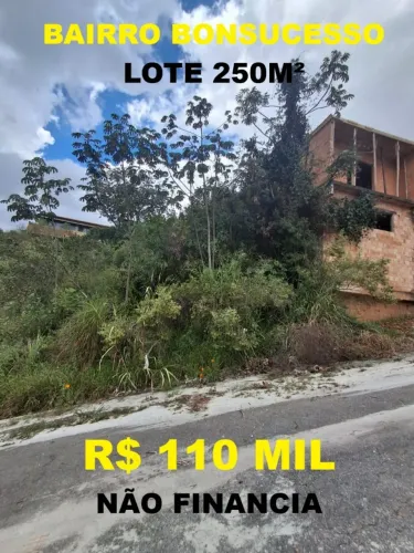 Lote 250m2 Bairro Bonsucesso Jardim Liberdade Barreiro
