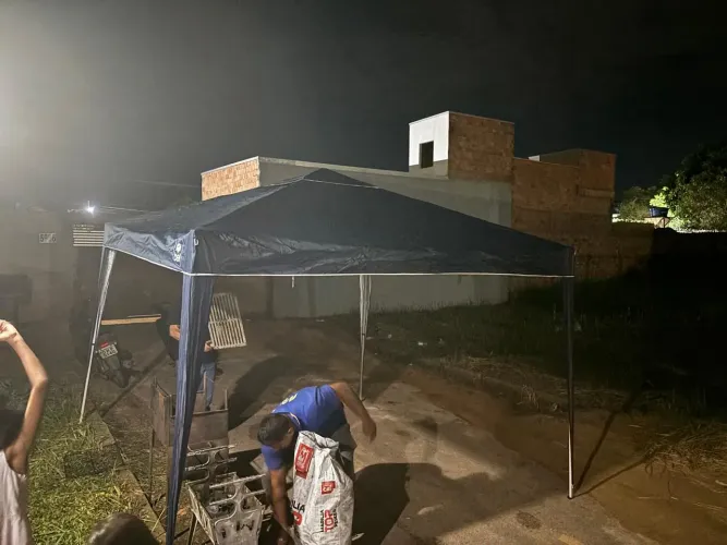 Aluguel de tenda 3x3