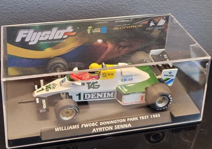 Autorama Williams Fw08c 1983 Ayrton Senna Flyslot 1/32