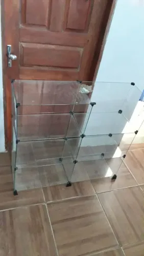BALCAO EXPOSITOR DE VIDRO