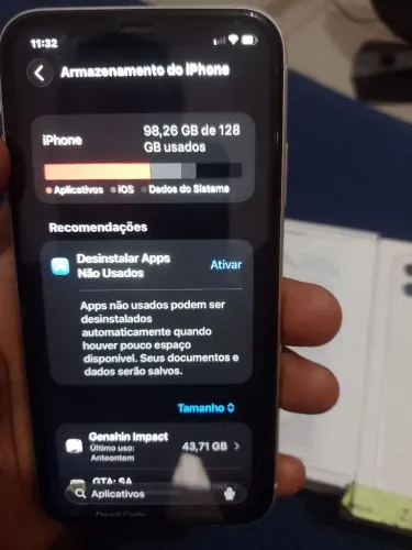 iPhone 11 128gb semi novo