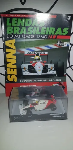 Lendas brasileiras do automobilismo Senna