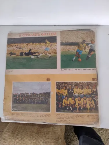 LP em Vinil A Conquista da Copa - Edição Especial 1958 e 1962