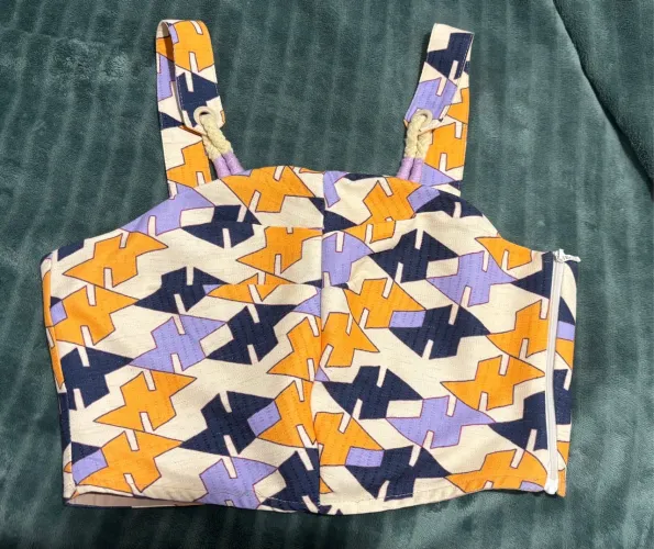 Cropped morena Rosa PP/P