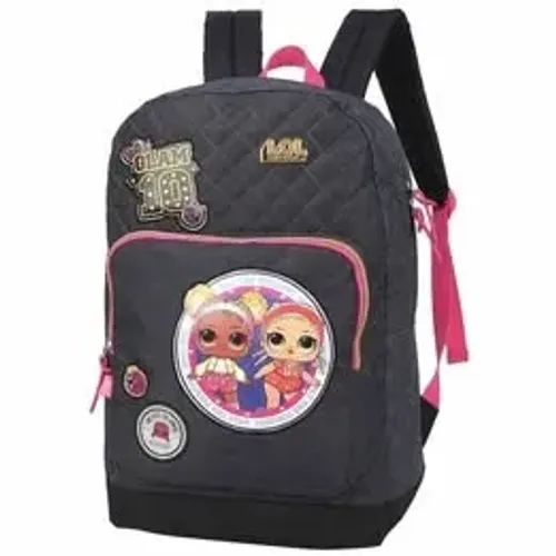 Mochila Juvenil Lol Preto Luxcel
