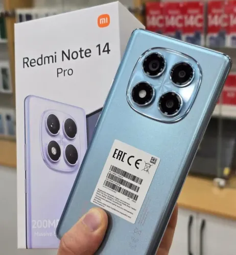 Redmi Note 14 Pro 4G- 200MP Câmera Incrível! Azul - Lilás - Preto Parcelamos no cartão 