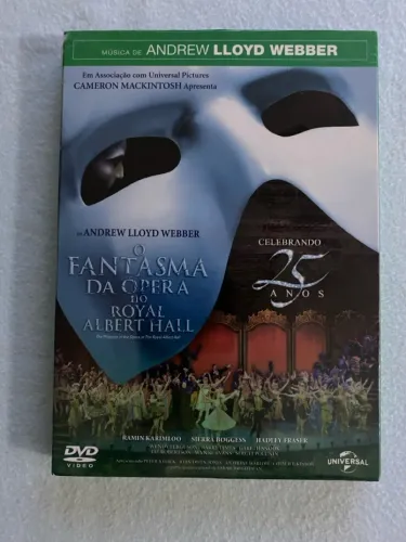DVD O Fantasma da Ópera - 25 Anos no Royal Albert Hall