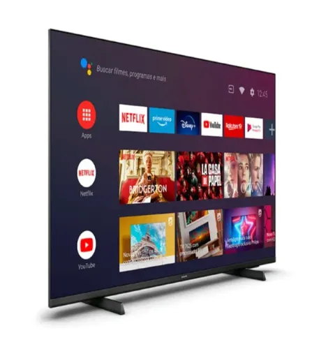 (DEFEITO)TV Smart Philips 50 polegadas 50PUG7406/78 Queimada