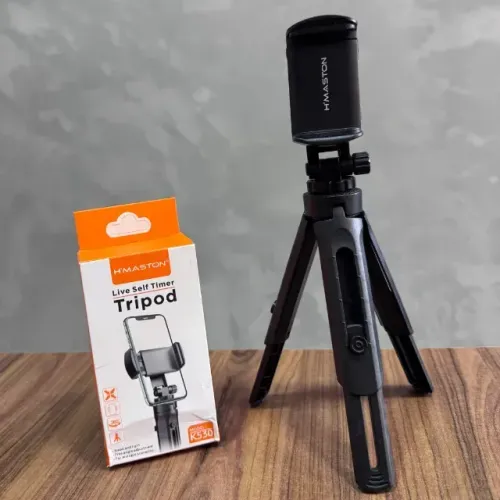 Mini Tripé Suporte Articulado para Celular de Mesa