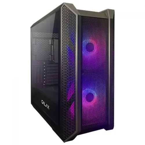 Gabinete Gamer Galax Andromeda GX900 Black s/ Fan Led E-ATX, ATX, Micro-ATX - WZetta