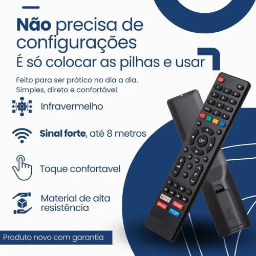 Controle para Tv Smart 