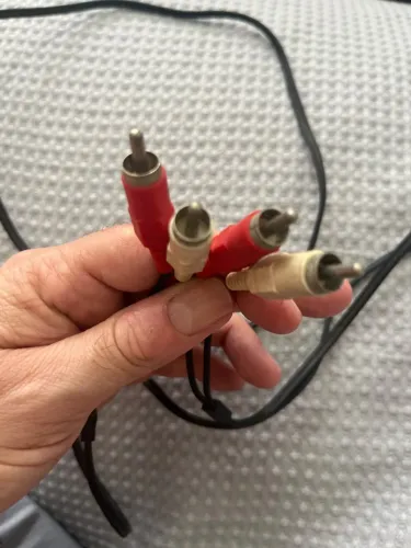 Cabo RCA 2 Vias Áudio Estéreo com 1,5 metros