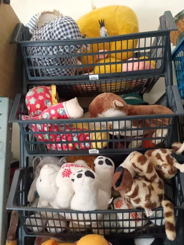 Coleção de Pelúcias Divertidas e Fofinhas