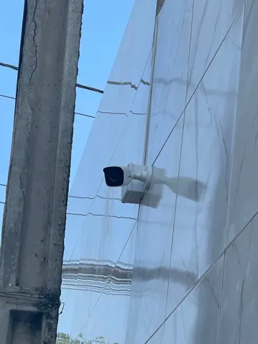 Cerca elétrica , motor , câmera , alarme , interfone