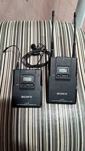 Microfone sem fio - Sony uwp d1